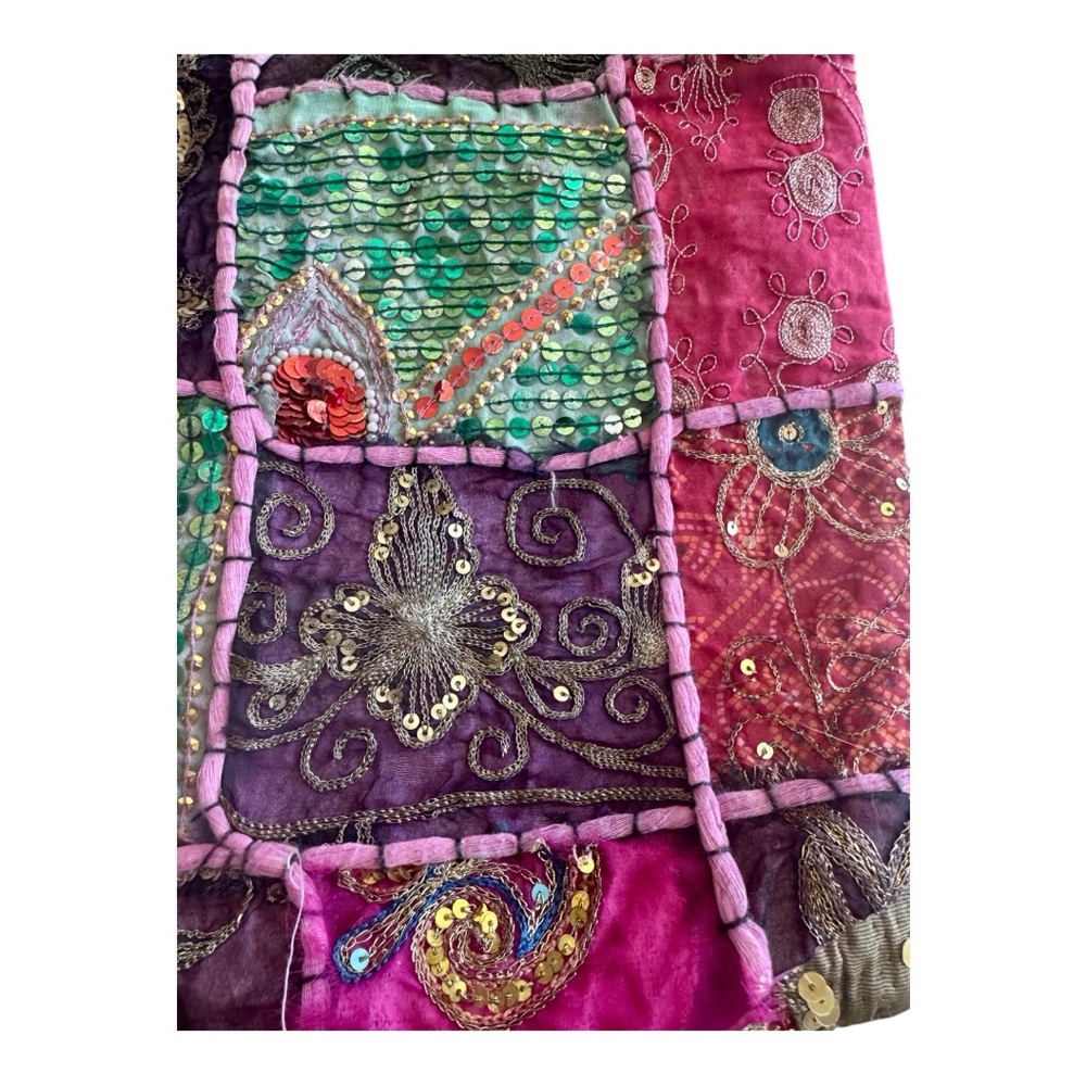 Patchwork Shoulder Bag - Multicolor - image 6